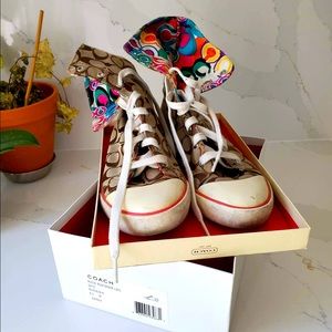 COACH SHOES, “BONNEY “Multi Color, Size 8 1/2,